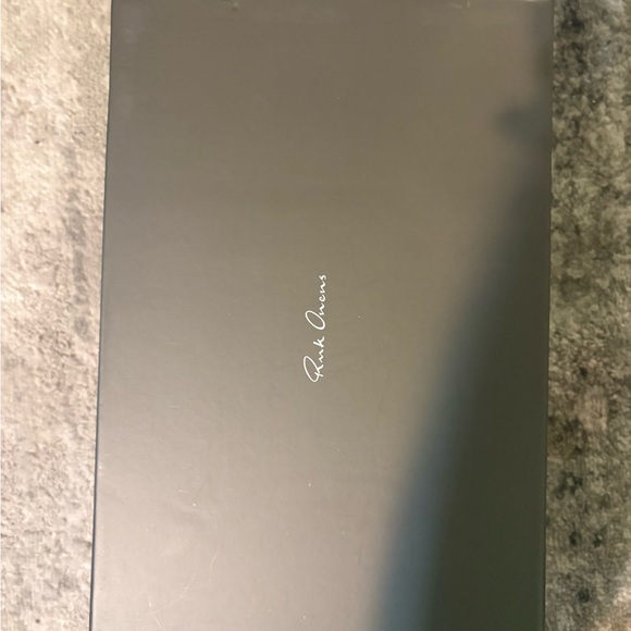 Rick Owens Black and Cream Men's Boots - Picture 2 of 7